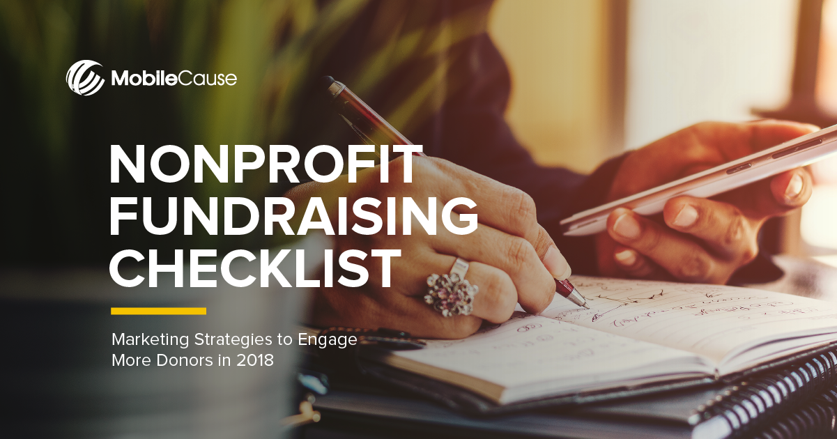 Nonprofit Fundraising Checklist EBook